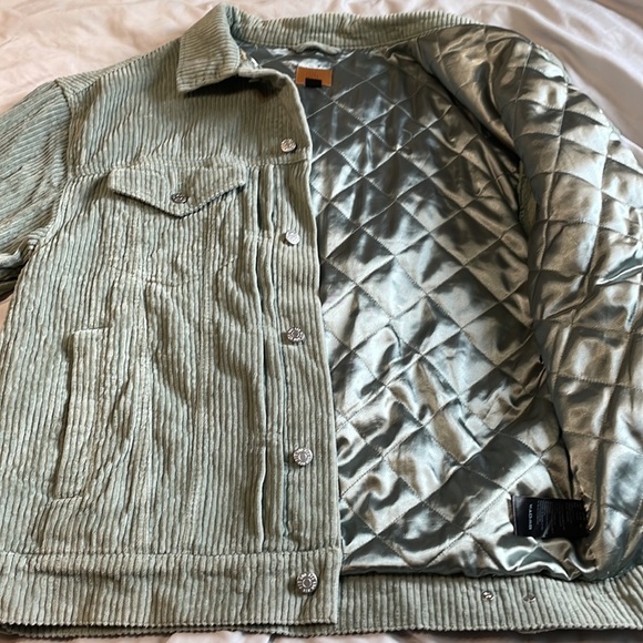 Urban Outfitters BDG Mint Green Corduroy Jacket - Picture 3 of 12